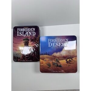 Forbidden Island And Forbidden Desert Cooperative Board Games – Gamewright